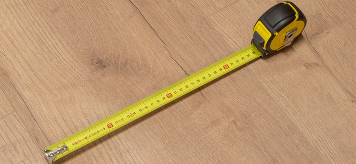Hoe bereken ik de oppervlakte van mijn houten vloer?
